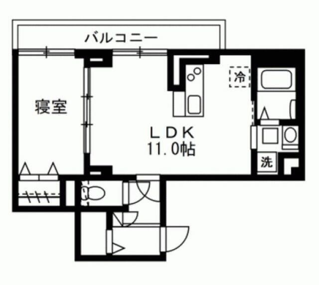 ル・ポールＫＡＩＪＩの間取り|間取りです。