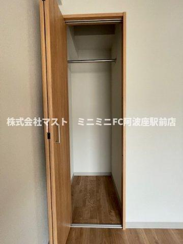 REBANGA上町台アパートメントの収納|他号室参考写真