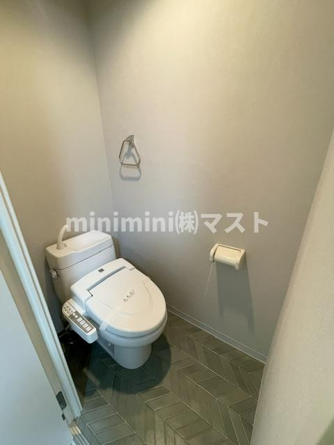 REBANGA上町台アパートメントのトイレ