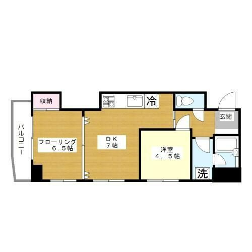メゾンデラ駒込の間取り