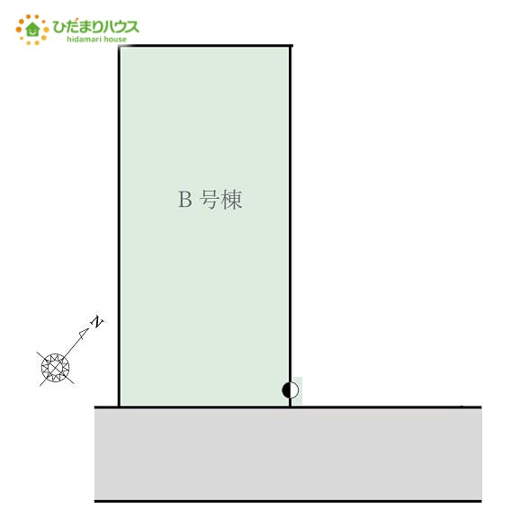 上尾市中妻3期　新築戸建　Bの区画図