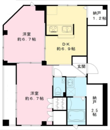 ビューノ北新宿の間取り|お電話ですと、よりスムーズにご案内可能です！