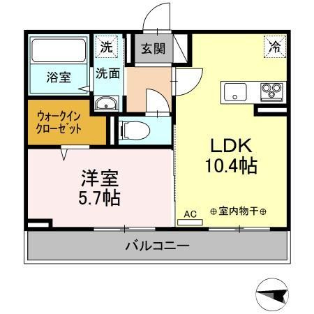レーベンの間取り