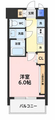プレリス今池エルトリアの間取り