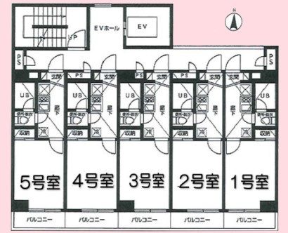 フラット浦和の間取り