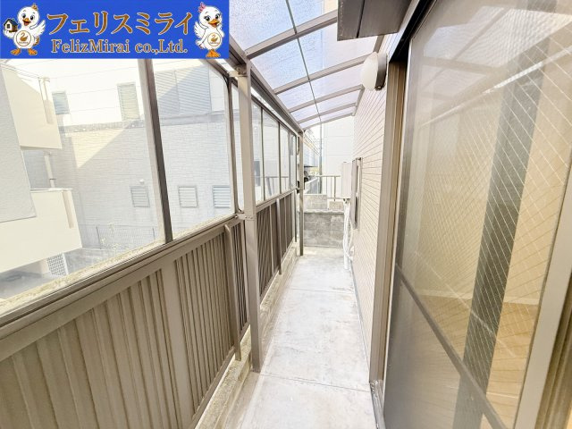 神戸市垂水区清水が丘　中古戸建の庭
