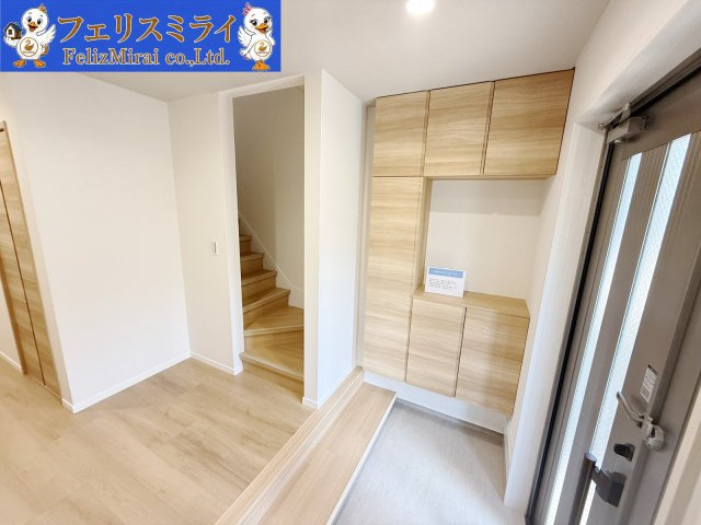 神戸市垂水区清水が丘　中古戸建の玄関
