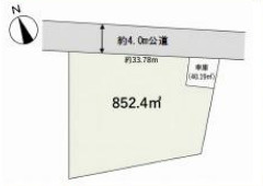 【区画図】 | 久喜市上内　中古戸建