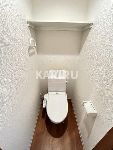 イデアル城東のトイレ|ゆったりとした空間のトイレです