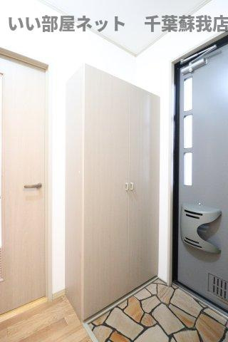 メゾンドォ渕谷　Ａの玄関|シンプルで使いやすい玄関です