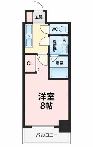 リヴシティ今池の間取り