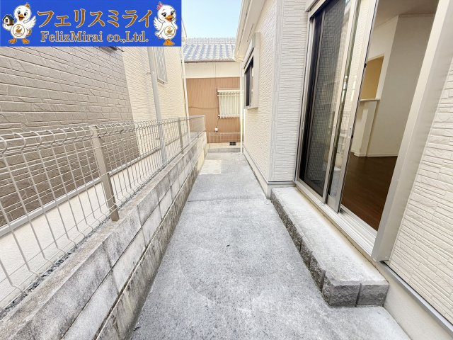 神戸市垂水区本多聞2丁目　戸建ての庭