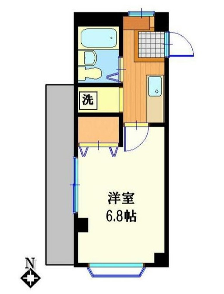 メゾン多摩川の間取り