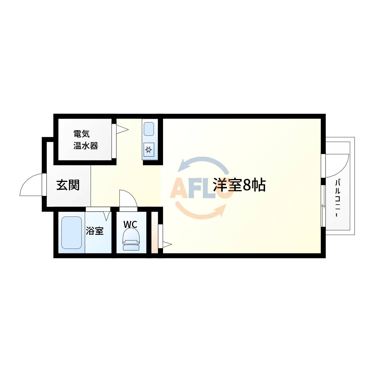 ダイアパレス堀江公園の間取り|ダイアパレス堀江公園　間取り