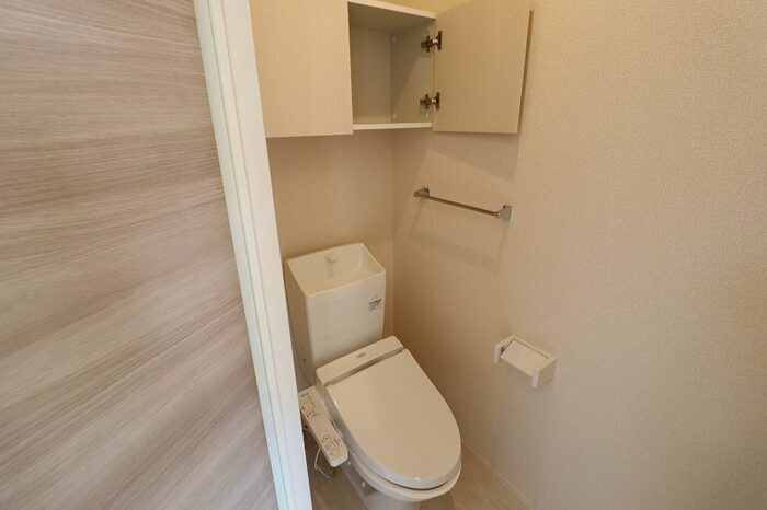 カーサ・フェリース　Aのトイレ|コンパクトで使いやすいトイレです