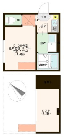 【間取り】 | ハーモニーテラス東瑞江