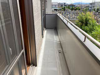 【バルコニー】 | メゾン浜寺昭和町