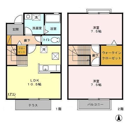 ガーデンパレスの間取り