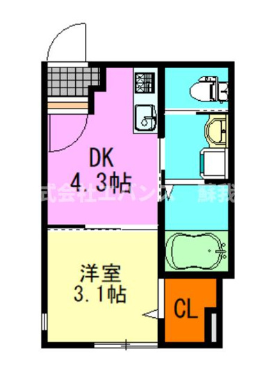 【間取り】 | カームフ千葉寺