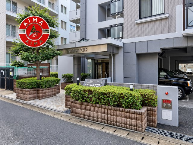 スタシオンイーストスクエアのロビー|温かみのあるエントランスロビーです。