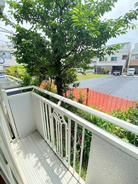 オークエステートのバルコニー