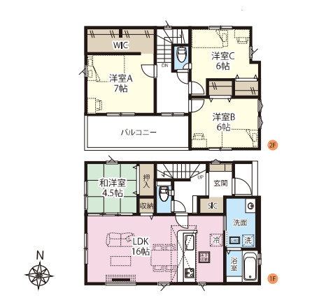 さいたま市見沼区染谷　新築一戸建て　グラファーレ　02
