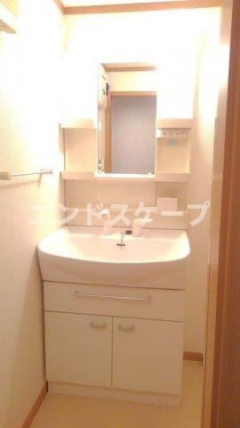 ミニョンⅠの洗面所|高崎、前橋のお部屋探しはエンドスケープまで！お客様の理想お聞かせ下さい♪