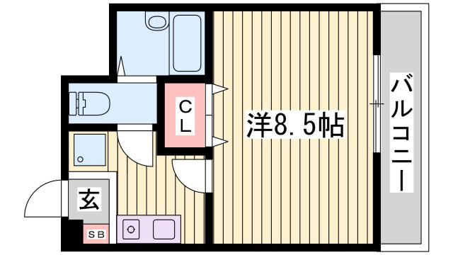 アンペリエの間取り