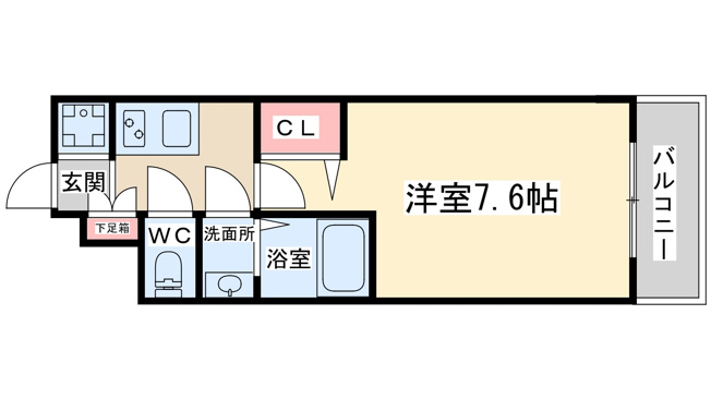 【間取り】 | エグゼ天神橋