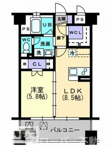 ロータス高松の間取り|間取図