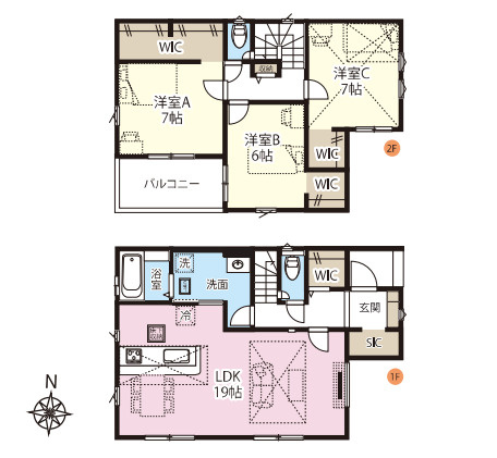 さいたま市見沼区染谷　新築一戸建て　グラファーレ　03