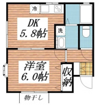 府中市南町３丁目のアパートの画像