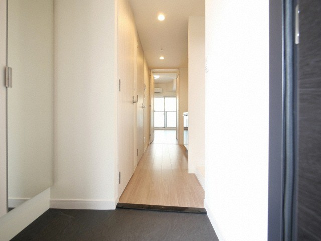 大阪市淀川区木川東１丁目の賃貸マンションの玄関