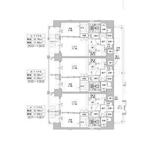 ミラージュパレス新梅田Cieloの間取り