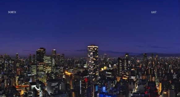 ザ・パークハウス心斎橋タワーの展望
