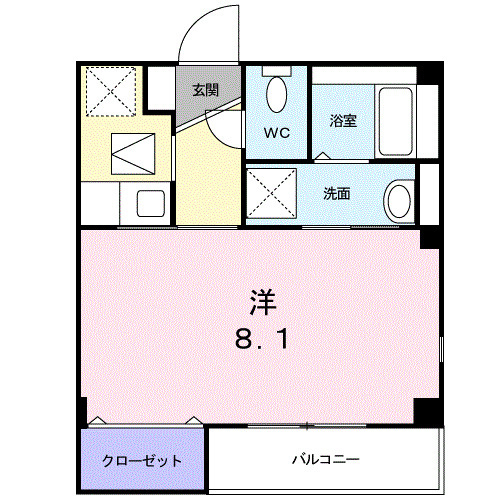 ソレーユの間取り
