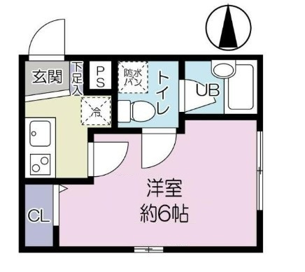 グランシャレー梅島Ⅲの間取り