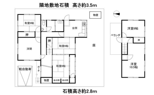 【土地図】 | 亀岡　西つつじヶ丘大山台二丁目　建築条件無し売土地