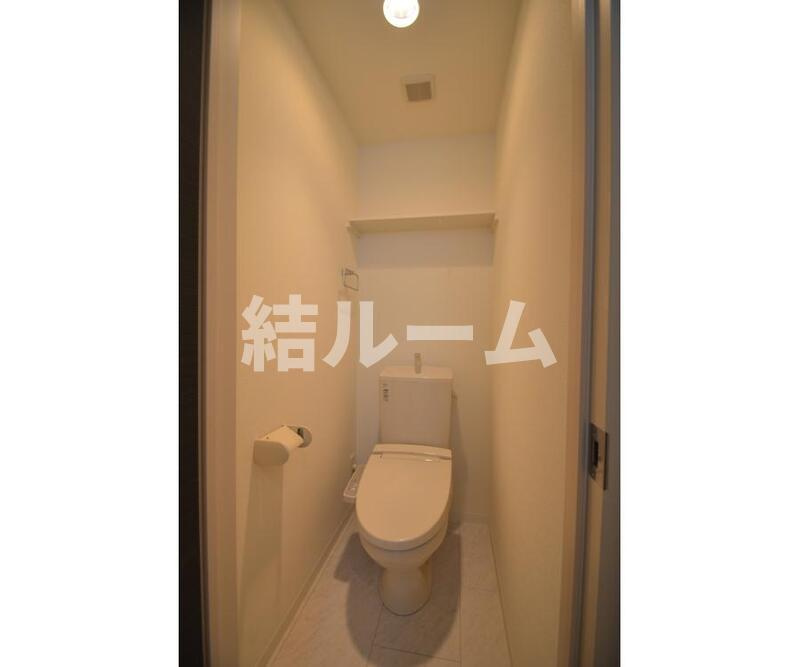 板橋区小豆沢２丁目の賃貸マンションのトイレ
