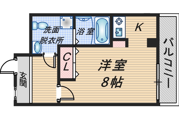 カサグランデ服部の間取り