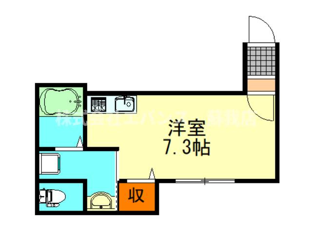 【間取り】 | カームフ千葉寺
