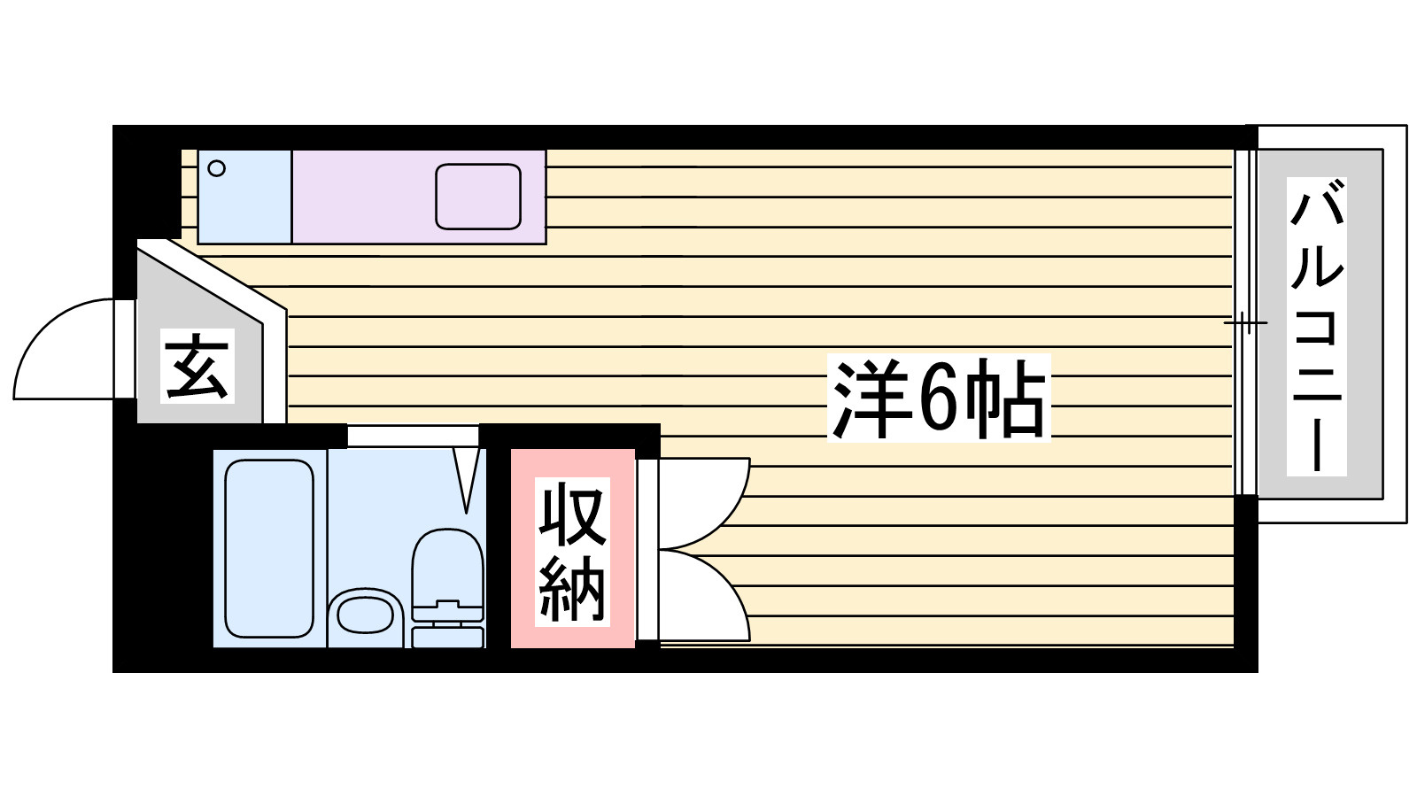 シャンブレットの間取り