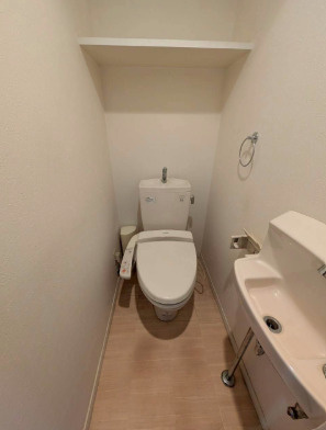 アルフィーネ久留米中央町のトイレ|コンパクトで使いやすいトイレです