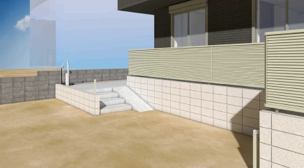 Ｇａｒｄｅｎ　Ｈｏｍｅｓ　ガーデンホームズのバルコニー|耐震耐熱に優れた旭化成ペット共生ZEHヘーベルメゾン