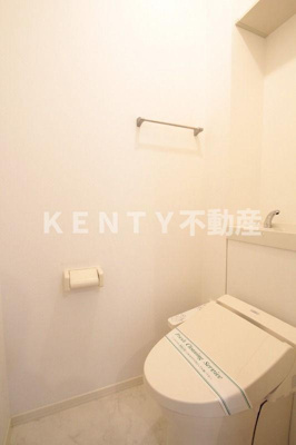 【トイレ】 | コスモスハイム | 落ち着いた色調のトイレです
