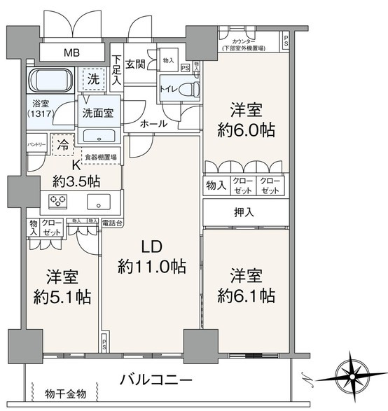 【間取り】