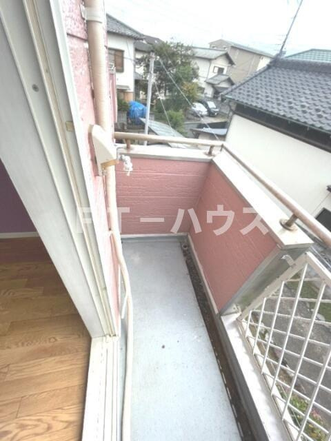ジュネパレス新検見川第８のバルコニー