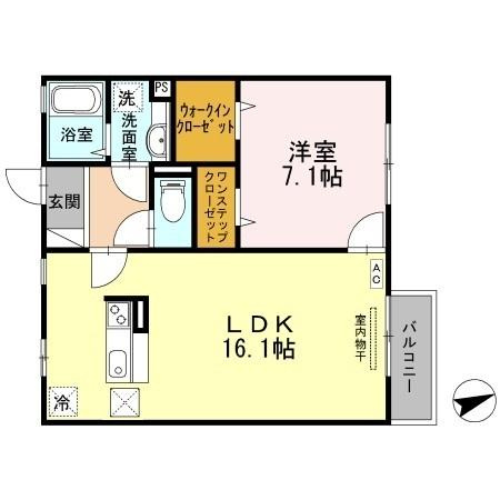 グレイスハイムの間取り