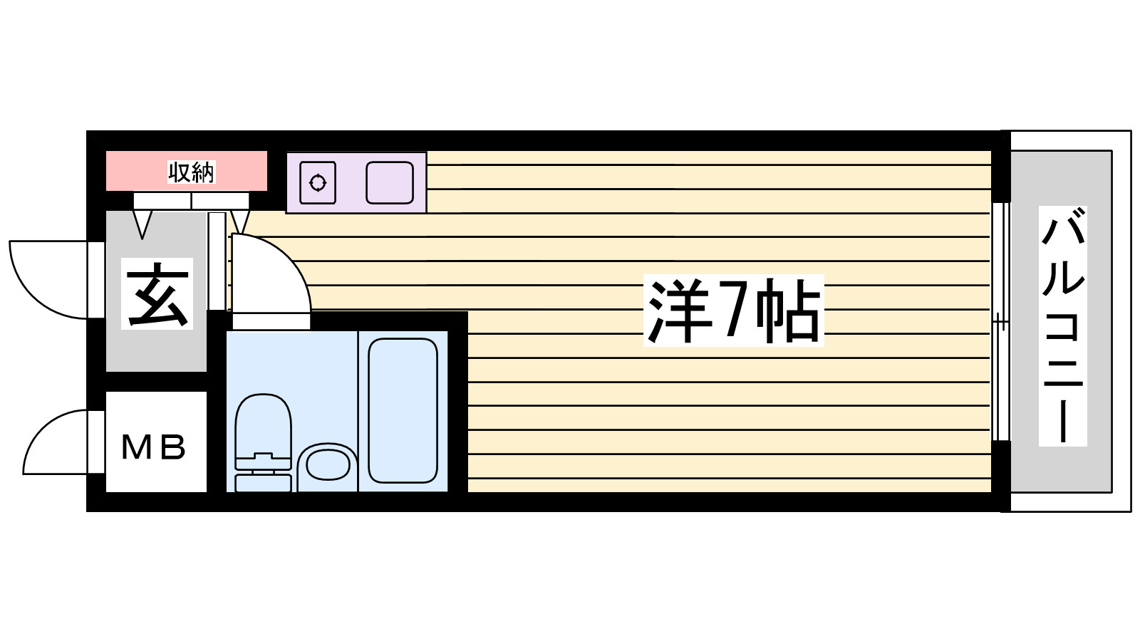 ベルウエストの間取り