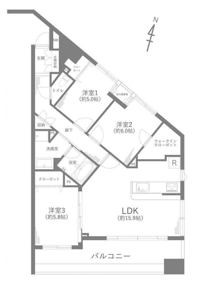 どんな駅だって４分の距離は圧倒的優位性あり！３面採光の角部屋で、上下階の音対策に二重床・二重天井を採用！ペットやお子様がいるならバッチコイ！な、『ライオンズステーションプラザ大和』リフォーム
